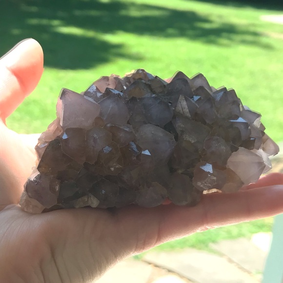 Smoky Ametrine Spirit Quartz Crystal Specimen - Picture 13 of 16
